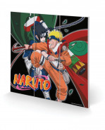 Naruto Wooden Wall Art Training To Surpass The Other