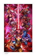 Marvel Art Print The X-Men vs Magneto 46 x 71 cm - nezarámovaný