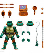 Teenage Mutant Ninja Turtles Ultimates akčná figúrka Warrior Metalhead Michelangelo 18 cm