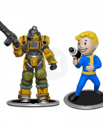 Fallout Mini figúrkas 2-Pack Set A Excavator & Vault Boy (Gun) 7 cm