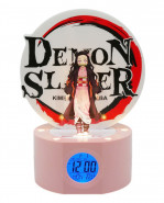 Demon Slayer: Kimetsu no Yaiba Alarm Clock with Light Nezuko 21 cm