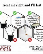 The Army Painter - Most Wanted Brush Set - sada štetcov