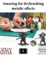 The Army Painter - Warpaints: Shining Silver (žiarivo strieborná)