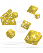 Oakie Doakie Dice RPG Set Marble - Yellow (7)