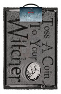 The Witcher Doormat Toss a Coin 40 x 60 cm