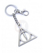 Harry Potter klúčenka Deathly Hallows (silver plated)