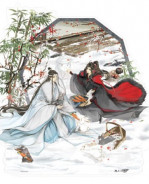 Grandmaster of Demonic Cultivation Winter Season Series Acrylic Stand Wei Wuxian & Lan Wangji 24 cm
