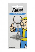 Fallout Metal Keychain Vault-Tec