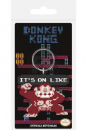 Donkey Kong Rubber Keychain It´s On Like 6 cm