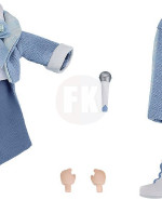 Original Character Accessories for Nendoroid Doll figúrkas Outfit Set: Idol Outfit - Boy (Sax Blue)