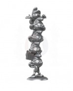 The Smurfs Resin socha Smurfs Column Silver Limited Edition 50 cm