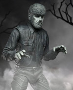 Universal Monsters akčná figúrka Ultimate The Wolf Man (Black & White) 18 cm