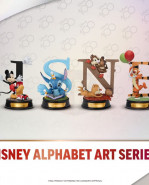 Disney Mini Diorama Stage sochas 6-pack 100 Years of Wonder-Disney Alphabet Art 10 cm