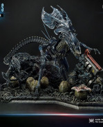 Aliens Premium Masterline Series socha Queen Alien Battle Diorama 71 cm