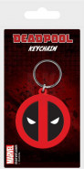 Marvel Comics Rubber klúčenka Deadpool Symbol 6 cm