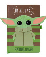 Star Wars The Mandalorian Premium zápisník A5 I'm All Ears Green