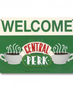 Friends Tin Sign Central Perk Welcome 15 x 21 cm
