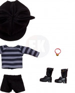 Original Character Parts for Nendoroid Doll figúrkas Outfit Set: Cat-Themed Outfit (Gray)