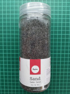 Jemný dekoračný piesok - 0,1 až 0,5 mm, 475 ml, čierny, sivý