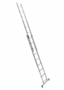 Rebrík dvojdielny výsuvný 7209 2x9 priečok, 2,56m / 4,26 m