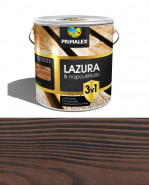 PRIMALEX - LAZÚRA a napúšťadlo 3v1 -  orech kráľovský 0,75 l