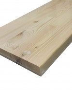 Schodisková stupnica 35x290x1000 mm - smrekového drevo