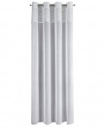 EUROFIRANY Záclona EMILY, na krúžky, 140 x 250 cm, biela