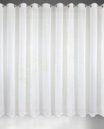 EUROFIRANY Záclona LUCY, na krúžky, 350 x 250 cm, biela