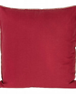 EUROFIRANY Obliečka na vankúš LEN červená 45x45cm