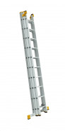 ALVE PROFI Rebrík trojdielny výsuvný FORTE 3x8 priečok 2,42m/5,25m