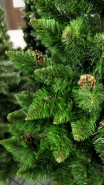 Vianočný stromček borovica klasická so šiškami De Lux 90cm