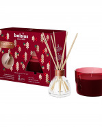 BOLSIUS Difuzér vianočný zimné korenie a sviečky darčekový set