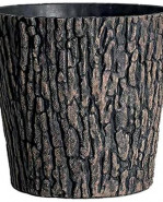 Kvetináč Woodeff 37,5x30 cm walnut efekt dreva
