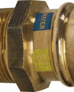 EFFEBI - PRESS Unico - Prechodka s vonkajším závitom bronz V 42x1.1/2", RKM243V084200
