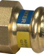 EFFEBI - PRESS Unico - Prechodka s vnútorným závitom bronz V 15x1/2", RKF270V041500