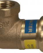 EFFEBI - PRESS Unico - Koleno s vnútorným závitom bronz V 22x3/4", RKF090V052200