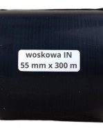 Termotransferová fólia 55mmx300m, Vosková IN, Black
