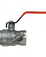 ADVANCE 29263 Guľový ventil na vodu s odvodnením F/F 1/2", DN 15, PN 40, hliníková páka