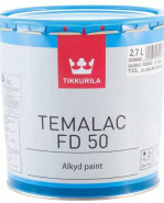 Tikkurila TEMALAC FD 50 - pololesklý náter na oceľové povrchy