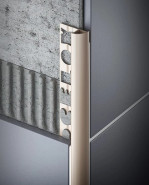 CELOX Ukončovací profil oblý uzavretý s nosom, 12,5mm, PVC, biely, 2,5m
