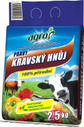 Hnoj kravský hnoj  2,5kg AGRO