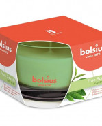 BOLSIUS Sviečka Jar True Scents 63/90 zelený čaj