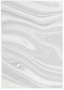 Koberec COLOR 80x150cm sivo biely mramor