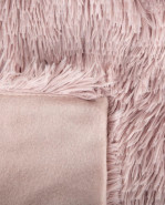 EUROFIRANY Kožušinová deka Lettie 170x210cm ružová