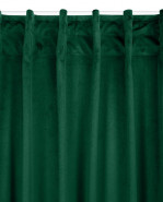 EUROFIRANY Zamatový záves MADLEN 140x300cm zelený