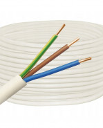 Elektrický kábel okrúhly YDY 3x1,5mm 5m