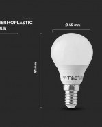 V-TAC PRO LED žiarovka 7 W E14 studená biela