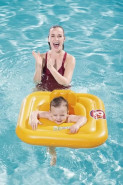 BESTWAY Detský nafukovací plavák Baby support 76x76cm