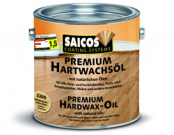 Voskový olej Saicos HARTWACHSÖL Premium, tvrdý – menší balení 0,75 l