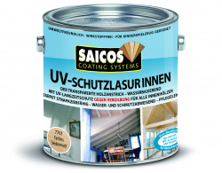 Interiérová olejová lazúra Saicos UV-Innenlasur, 0,75 l